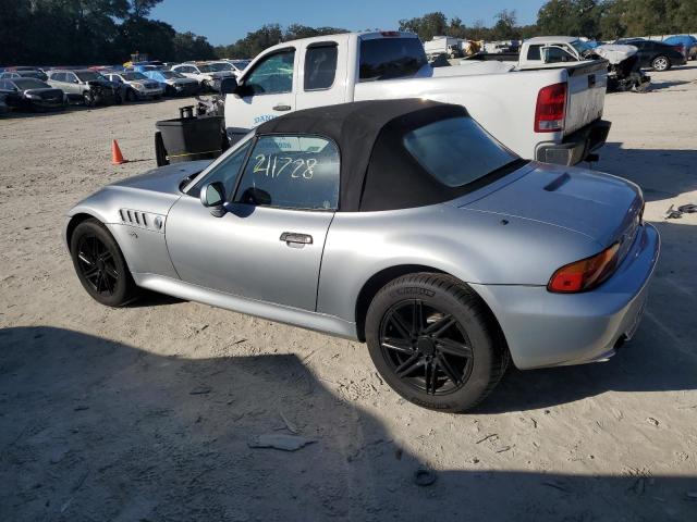 4USCH733XWLE08837 - 1998 BMW Z3 1.9 SILVER photo 2