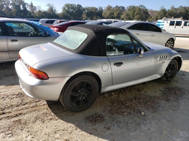 4USCH733XWLE08837 - 1998 BMW Z3 1.9 SILVER photo 3