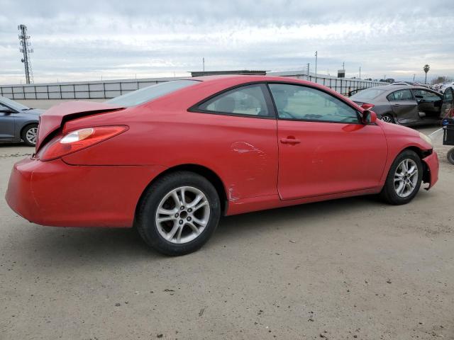 4T1CE38P26U588319 - 2006 TOYOTA CAMRY SOLA SE RED photo 3