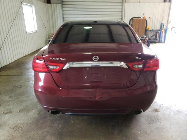 1N4AA6AP6HC443818 - 2017 NISSAN MAXIMA 3.5S MAROON photo 6