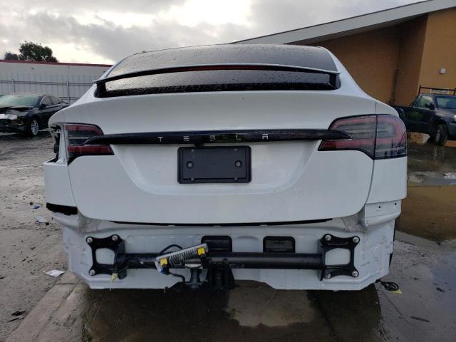 7SAXCAE5XPF412103 - 2023 TESLA MODEL X WHITE photo 6