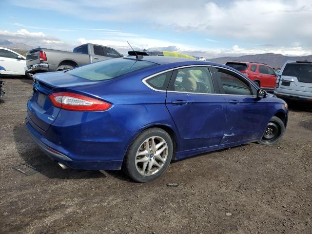 3FA6P0HR3DR162984 - 2013 FORD FUSION SE BLUE photo 3