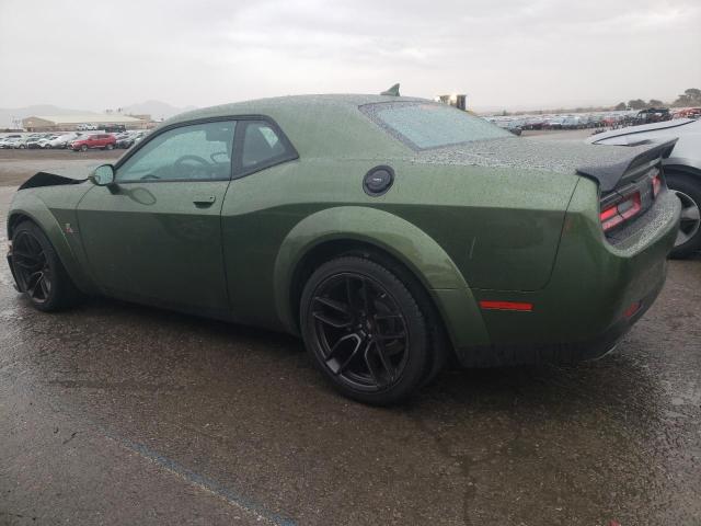 2C3CDZFJ9MH564077 - 2021 DODGE CHALLENGER R/T SCAT PACK GREEN photo 2