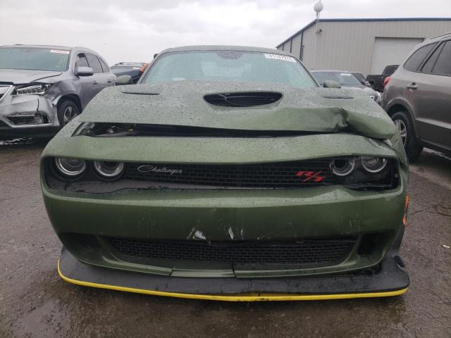 2C3CDZFJ9MH564077 - 2021 DODGE CHALLENGER R/T SCAT PACK GREEN photo 5