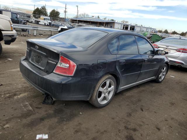 4S3BL626767204489 - 2006 SUBARU LEGACY 2.5I LIMITED BLACK photo 3