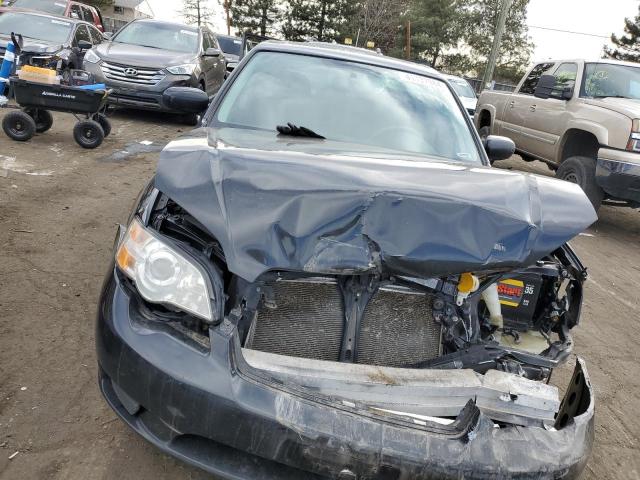 4S3BL626767204489 - 2006 SUBARU LEGACY 2.5I LIMITED BLACK photo 5