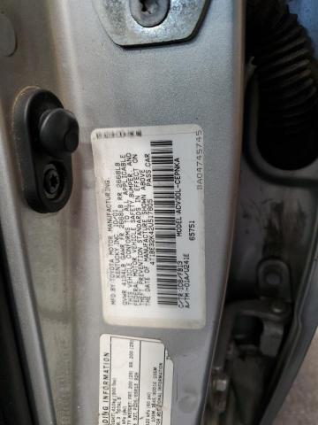 4T1BE32K42U517805 - 2002 TOYOTA CAMRY LE SILVER photo 12