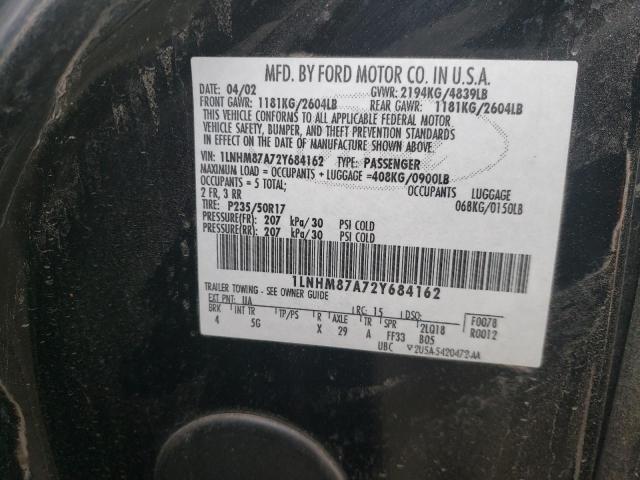 1LNHM87A72Y684162 - 2002 LINCOLN LS Qara foto 12