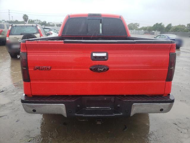 1FTFW1CT3EKF61714 - 2014 FORD F150 SUPERCREW RED photo 6