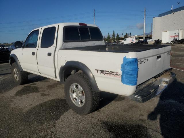 5TEGN92N23Z199716 - 2003 TOYOTA TACOMA DOUBLE CAB PRERUNNER WHITE photo 2