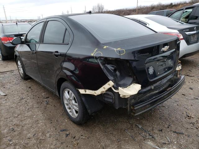 1G1JB5SH4C4152061 - 2012 CHEVROLET SONIC LS 黑色 照片 2