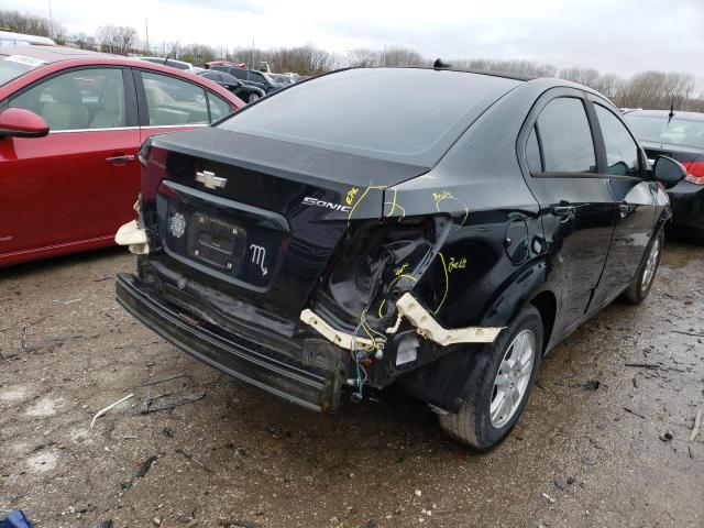 1G1JB5SH4C4152061 - 2012 CHEVROLET SONIC LS 黑色 照片 3