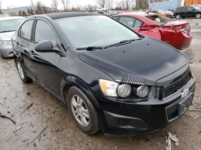 1G1JB5SH4C4152061 - 2012 CHEVROLET SONIC LS 黑色 照片 4