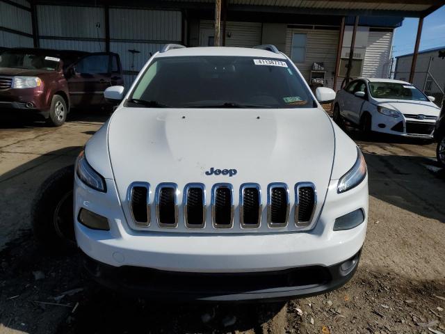 1C4PJMCBXEW248700 - 2014 JEEP CHEROKEE LATITUDE WHITE photo 5