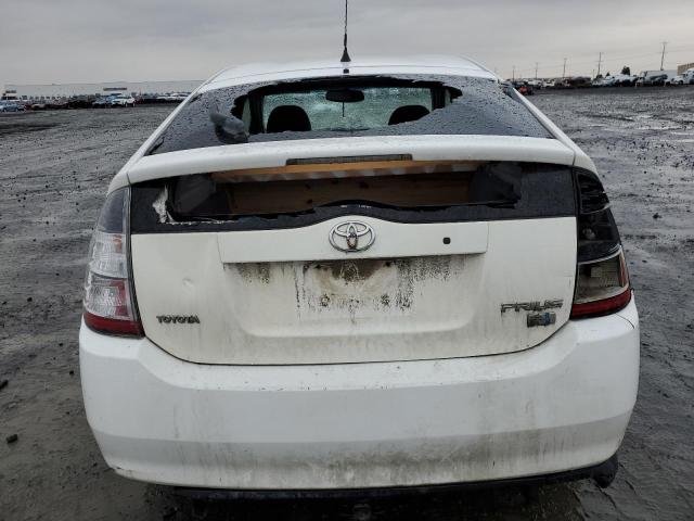 JTDKB20UX53076039 - 2005 TOYOTA PRIUS WHITE photo 6