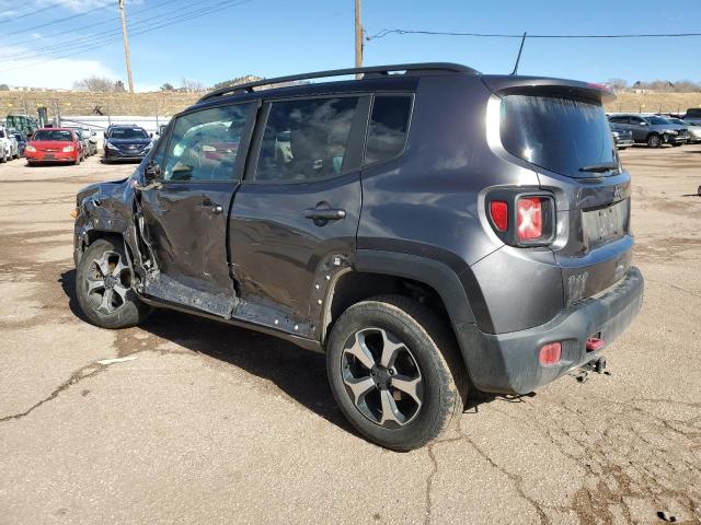 ZACNJBC18KPK09127 - 2019 JEEP RENEGADE TRAILHAWK GRAY photo 2