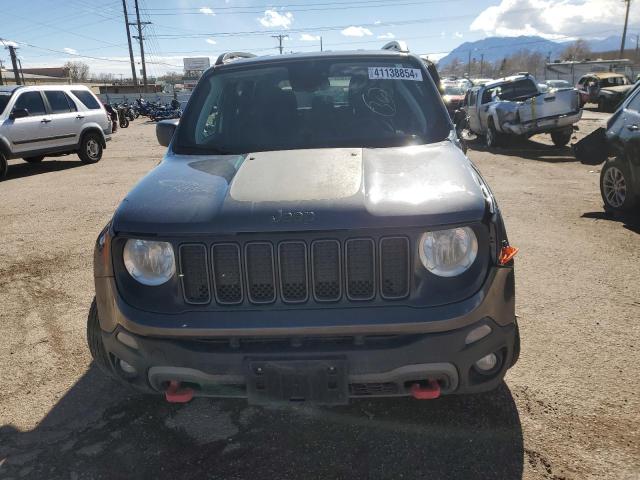 ZACNJBC18KPK09127 - 2019 JEEP RENEGADE TRAILHAWK GRAY photo 5