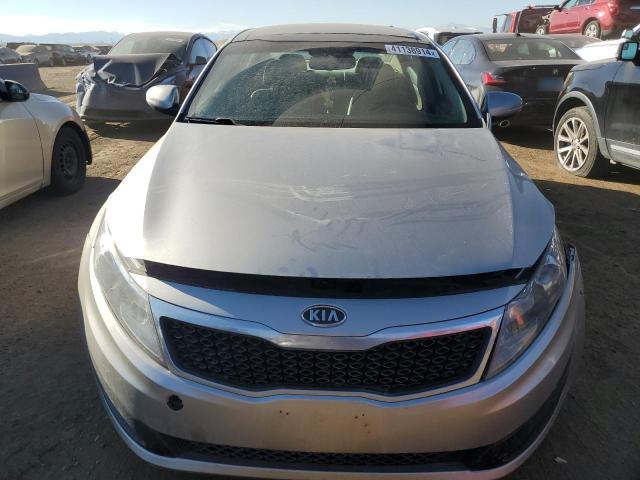 KNAGN4A73B5100101 - 2011 KIA OPTIMA EX SILVER photo 5