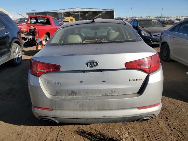 KNAGN4A73B5100101 - 2011 KIA OPTIMA EX SILVER photo 6