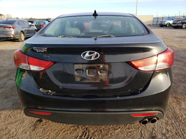 KMHDH6AE2DU009364 - 2013 HYUNDAI ELANTRA CO GS BLACK photo 6