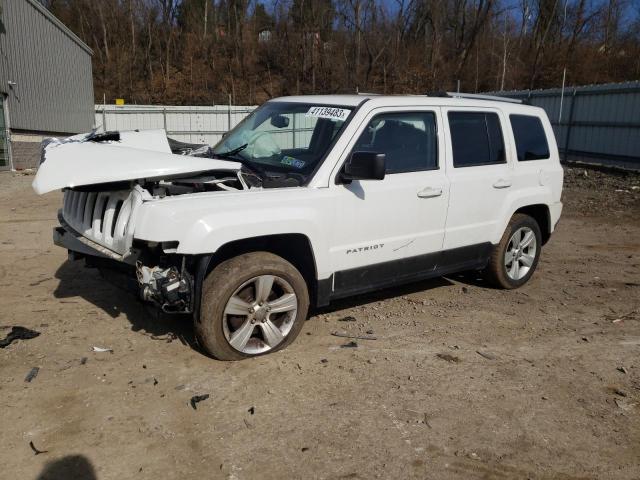 1C4NJRCB8CD513028 - 2012 JEEP PATRIOT LIMITED WHITE photo 1