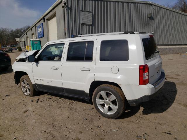 1C4NJRCB8CD513028 - 2012 JEEP PATRIOT LIMITED WHITE photo 2