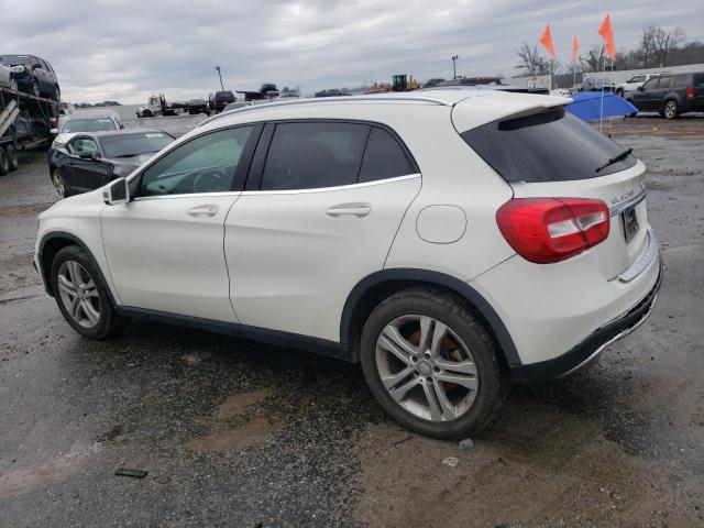 WDCTG4GBXGJ220865 - 2016 MERCEDES-BENZ GLA 250 4MATIC WHITE photo 2