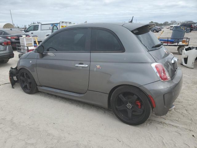 3C3CFFFH2DT744031 - 2013 FIAT 500 ABARTH GRAY photo 2