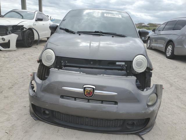 3C3CFFFH2DT744031 - 2013 FIAT 500 ABARTH GRAY photo 5