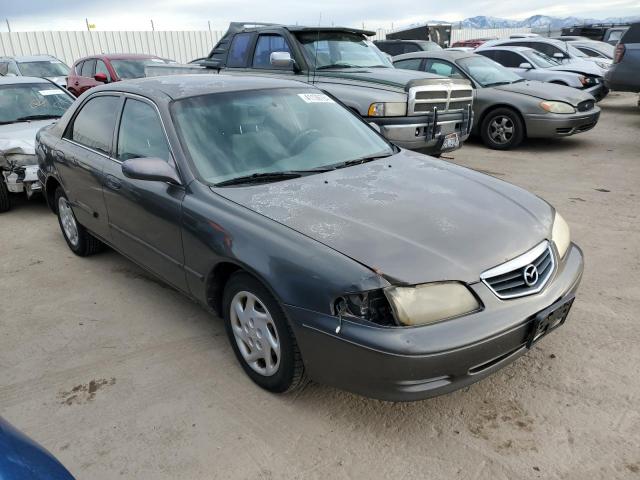 1YVGF22C415214486 - 2001 MAZDA 626 ES GRAY photo 4