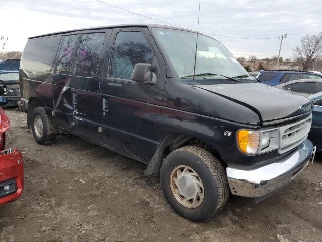 1FTRE14W32HA51137 - 2002 FORD ECONOLINE E150 VAN BLACK photo 4