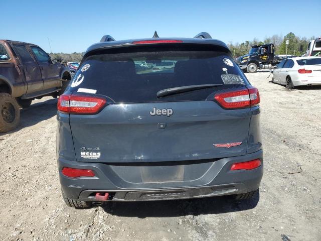 1C4PJMBB0GW252565 - 2016 JEEP CHEROKEE TRAILHAWK CHARCOAL photo 6