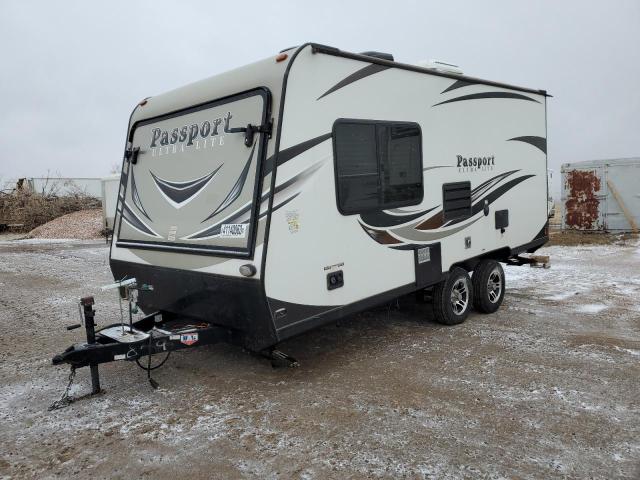 4YDT17123JK411849 - 2018 KEYSTONE PASSPORT TWO TONE photo 2