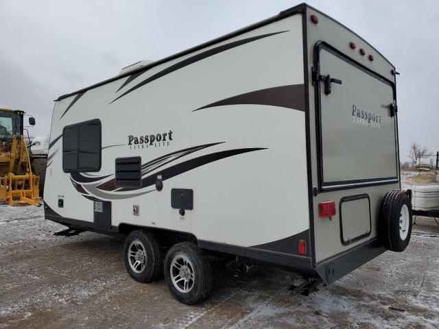 4YDT17123JK411849 - 2018 KEYSTONE PASSPORT TWO TONE photo 3