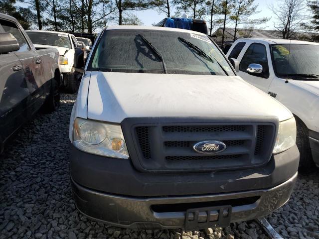 1FTRF12276NA99048 - 2006 FORD F150 WHITE photo 5