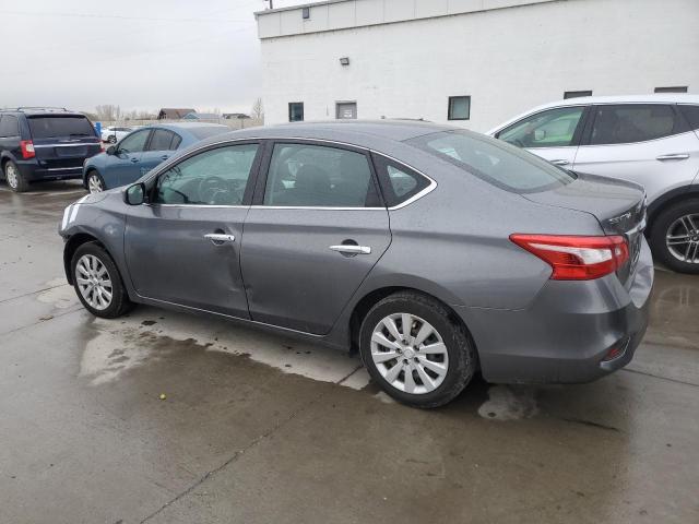 3N1AB7AP5KY299726 - 2019 NISSAN SENTRA S GRAY photo 2