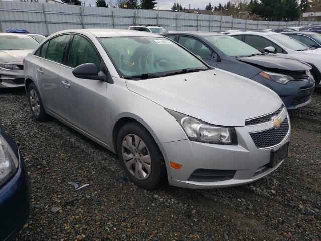 1G1PC5SH1C7394845 - 2012 CHEVROLET CRUZE LS SILVER photo 4