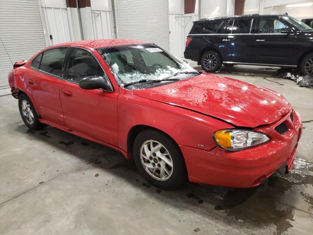 1G2NF52E43C335408 - 2003 PONTIAC GRAND AM SE1 RED photo 4