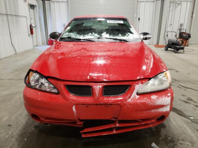 1G2NF52E43C335408 - 2003 PONTIAC GRAND AM SE1 RED photo 5