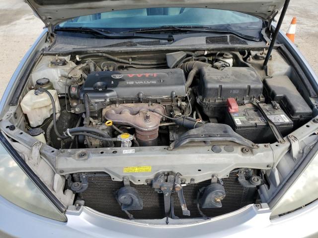 4T1BE32KX4U890351 - 2004 TOYOTA CAMRY LE SILVER photo 11