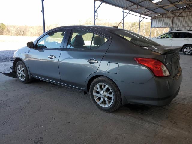 3N1CN7AP2KL843077 - 2019 NISSAN VERSA S GRAY photo 2