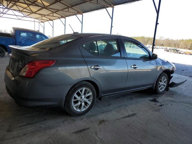 3N1CN7AP2KL843077 - 2019 NISSAN VERSA S GRAY photo 3