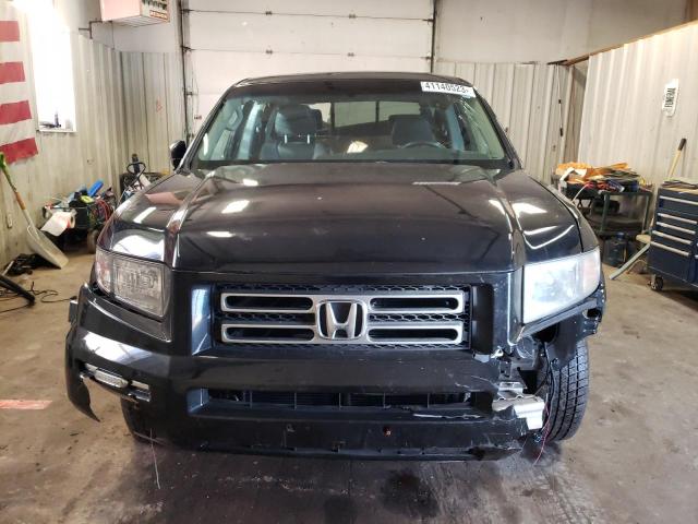 5FPYK165X9B100604 - 2009 HONDA RIDGELINE RTL BLACK photo 5