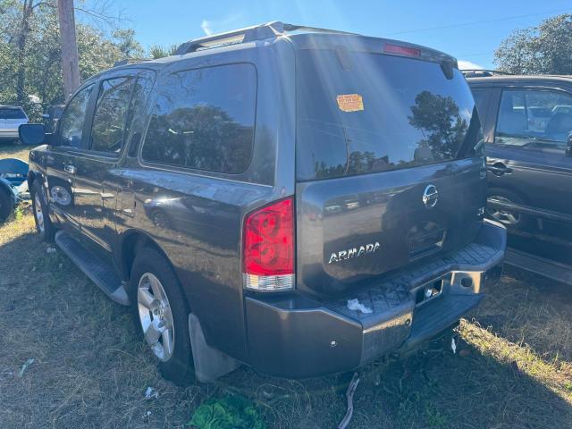 5N1BA08A27N701795 - 2007 NISSAN ARMADA SE GRAY photo 3