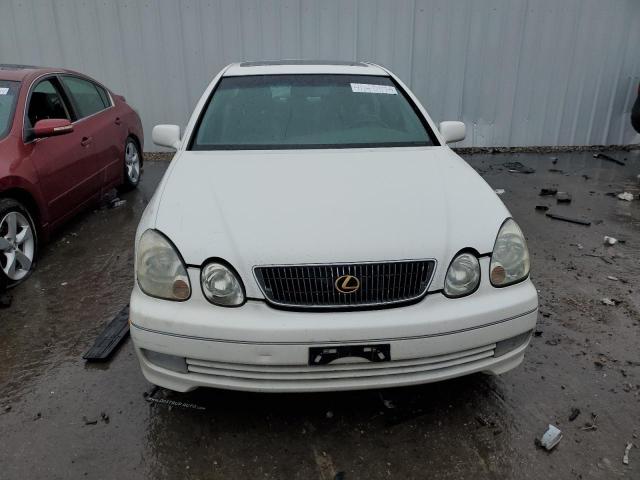 JT8BD68S7X0072943 - 1999 LEXUS GS 300 WHITE photo 5