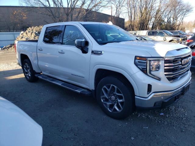 3GTUUDED2NG635202 - 2022 GMC SIERRA K1500 SLT WHITE photo 4