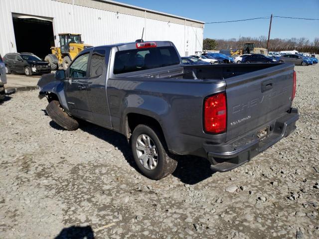 1GCHSCEA9M1284499 - 2021 CHEVROLET COLORADO L GRAY photo 2