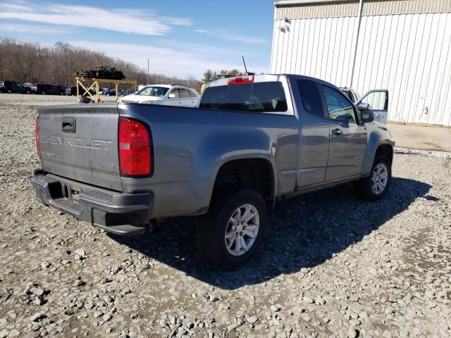 1GCHSCEA9M1284499 - 2021 CHEVROLET COLORADO L GRAY photo 3
