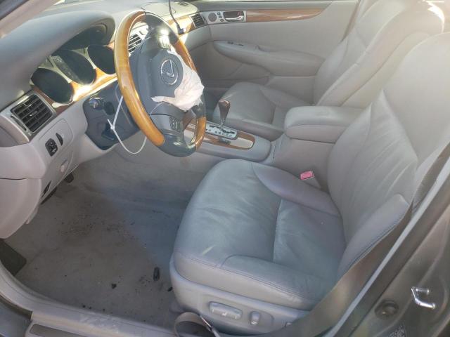 JTHBA30G165144557 - 2006 LEXUS ES 330 GRAY photo 7