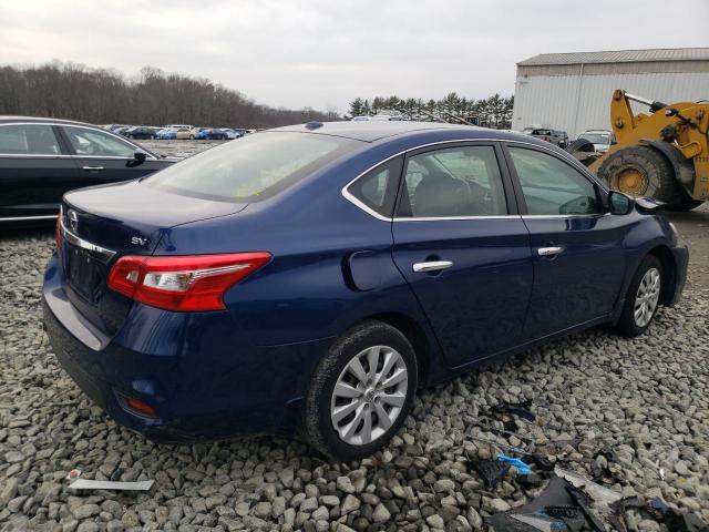 3N1AB7AP1HL669186 - 2017 NISSAN SENTRA S BLUE photo 3